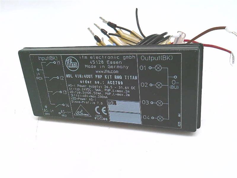 Efector CABINETMODULE 4DI 4DO T W-AC2709