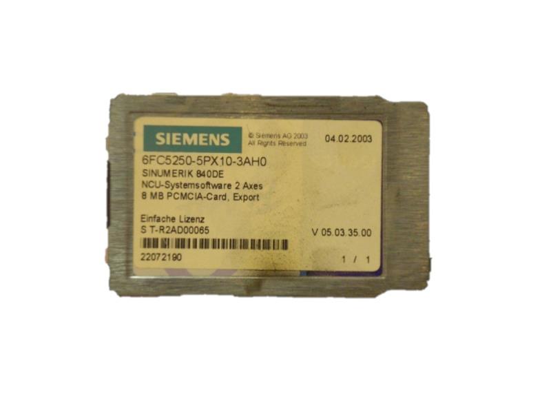 Siemens 6FC5250-5PX10-3AH0