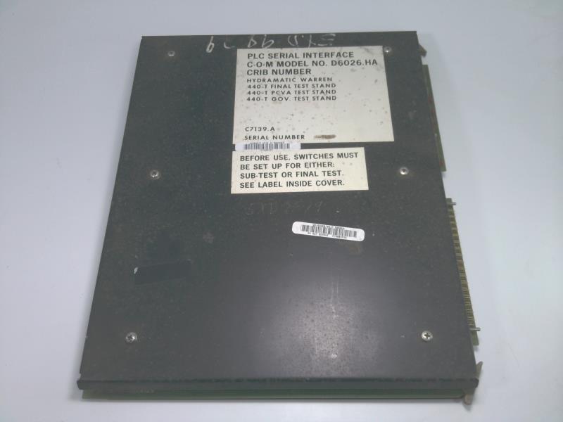 Control O Mation D6026.HA