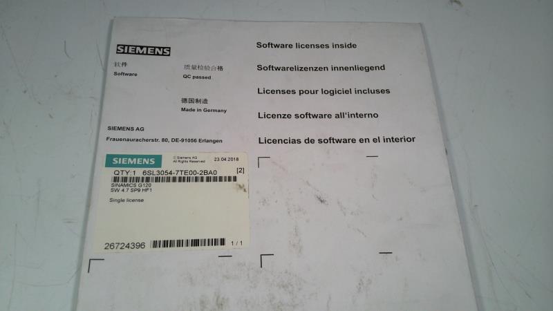 Siemens 6SL30547TE002BA0