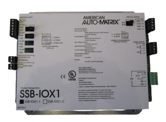 American Auto Matrix SSB-IOX1-1