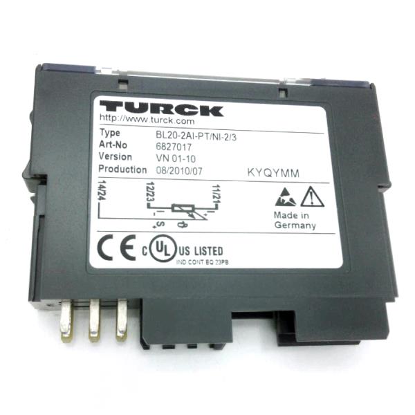Turck BL20-2AI-PT/NI-2/3