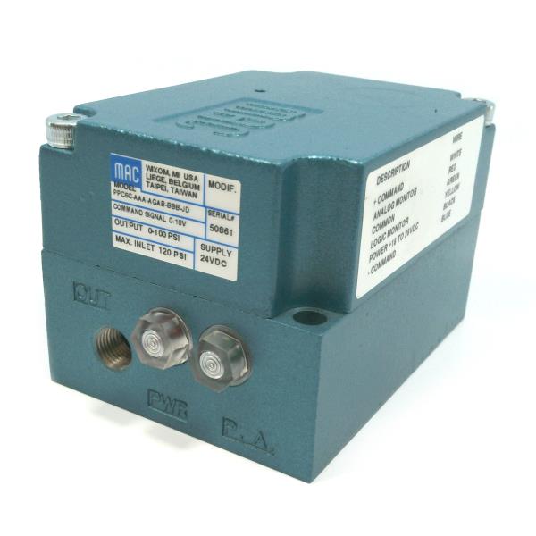 Mac Valves Inc PPC5C-AAA-AGAB-BBB-JD