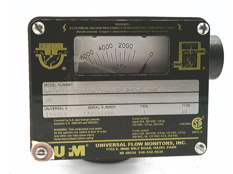Universal Flow Monitors MN-ESF6000ACFH-12-25P.6T70-A53XR-2400D