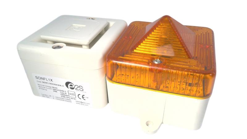 E2s Warning Signals SONFL1XDC024W/A-H
