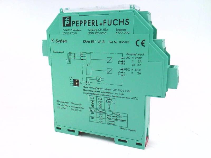 Pepperl & Fuchs KFA6-ER-1.W.LB