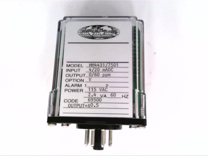 Wilkerson Instr Co MM4431/7501 (115VAC 4/20MADC 0/60PPM)